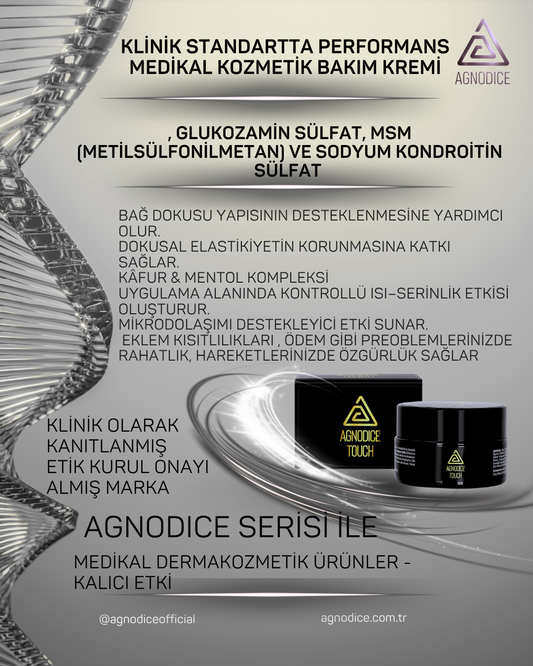 Agnodice Touch Rahatlatıcı Etkili Topikal Krem, Şakak Bölgesi İçin Ferahlatıcı Bitkisel Formül 5ML | Pratik Çanta Boy