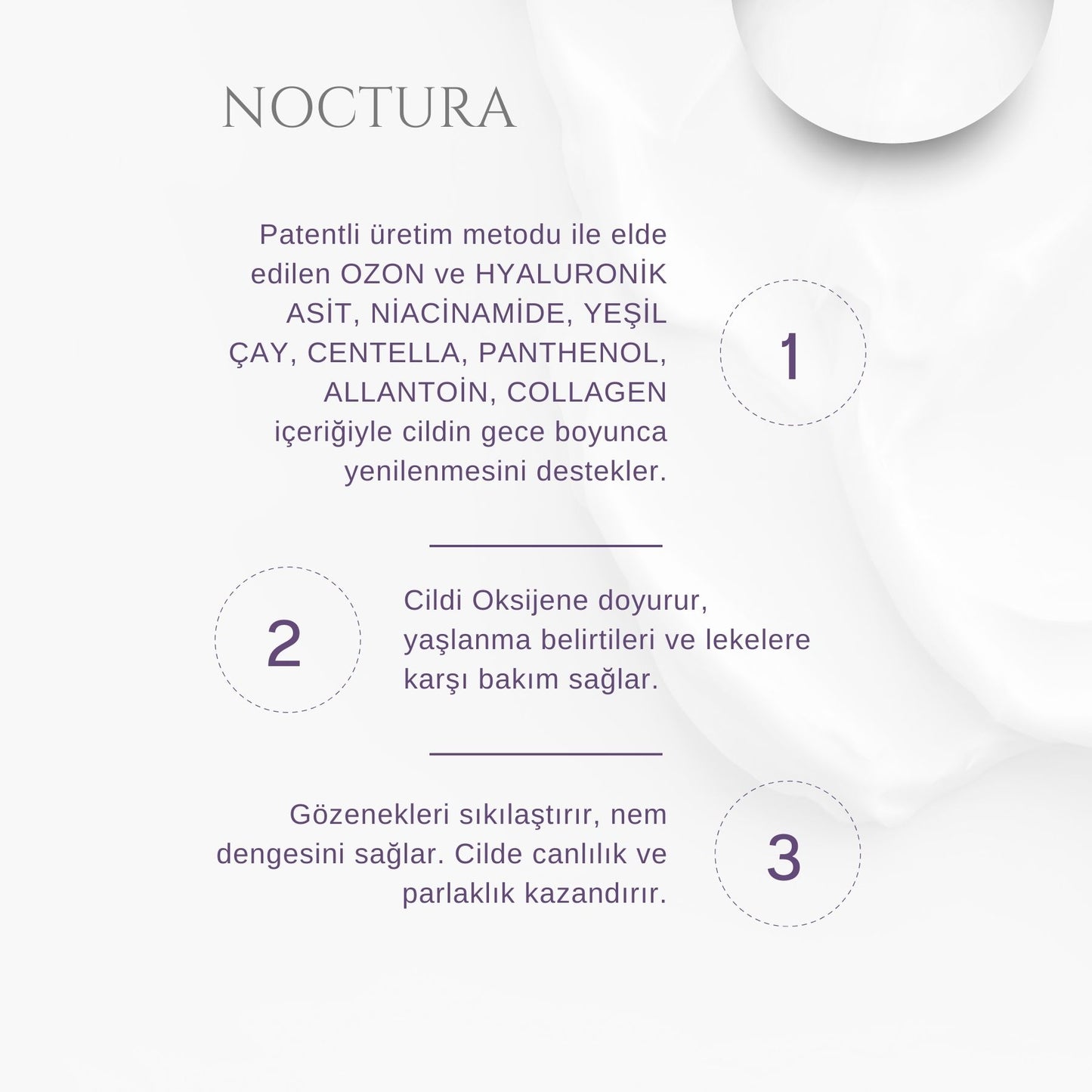 QZON Noctura Soyulan Oksijen Maskesi & Kolajen Destekli Siyah Nokta Karşıtı Gece Maskesi (100 ml)