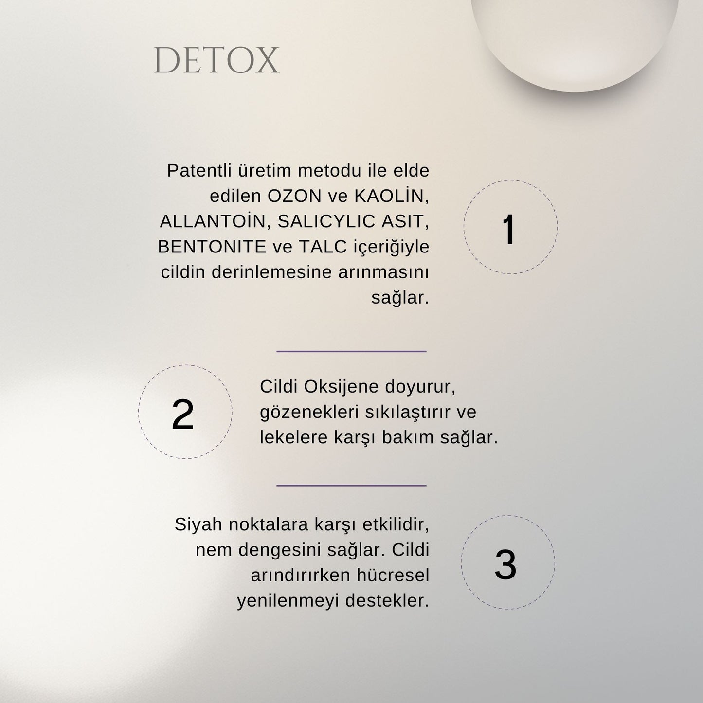 QZON Detox Arındırıcı Kil Maskesi – Siyah Nokta Karşıtı & Gözenek Sıkılaştırıcı Yüz Maskesi (75 ml)