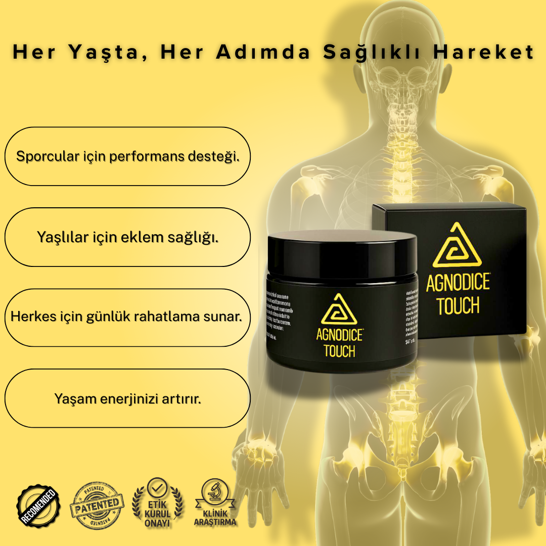 Agnodice Touch İleri Yaşlarda ve Düzenli Kullanıcılar İçin Bitkisel Topikal Destek Kremi - 50 ml