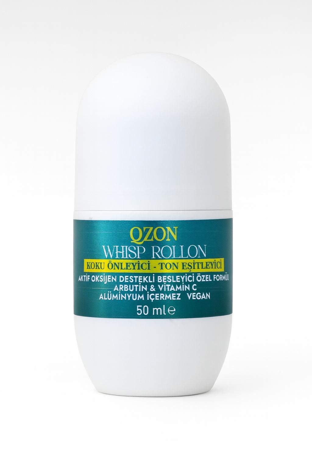 QZON Whisp Roll-On – Koku Önleyici & Ton Eşitleyici 50ML