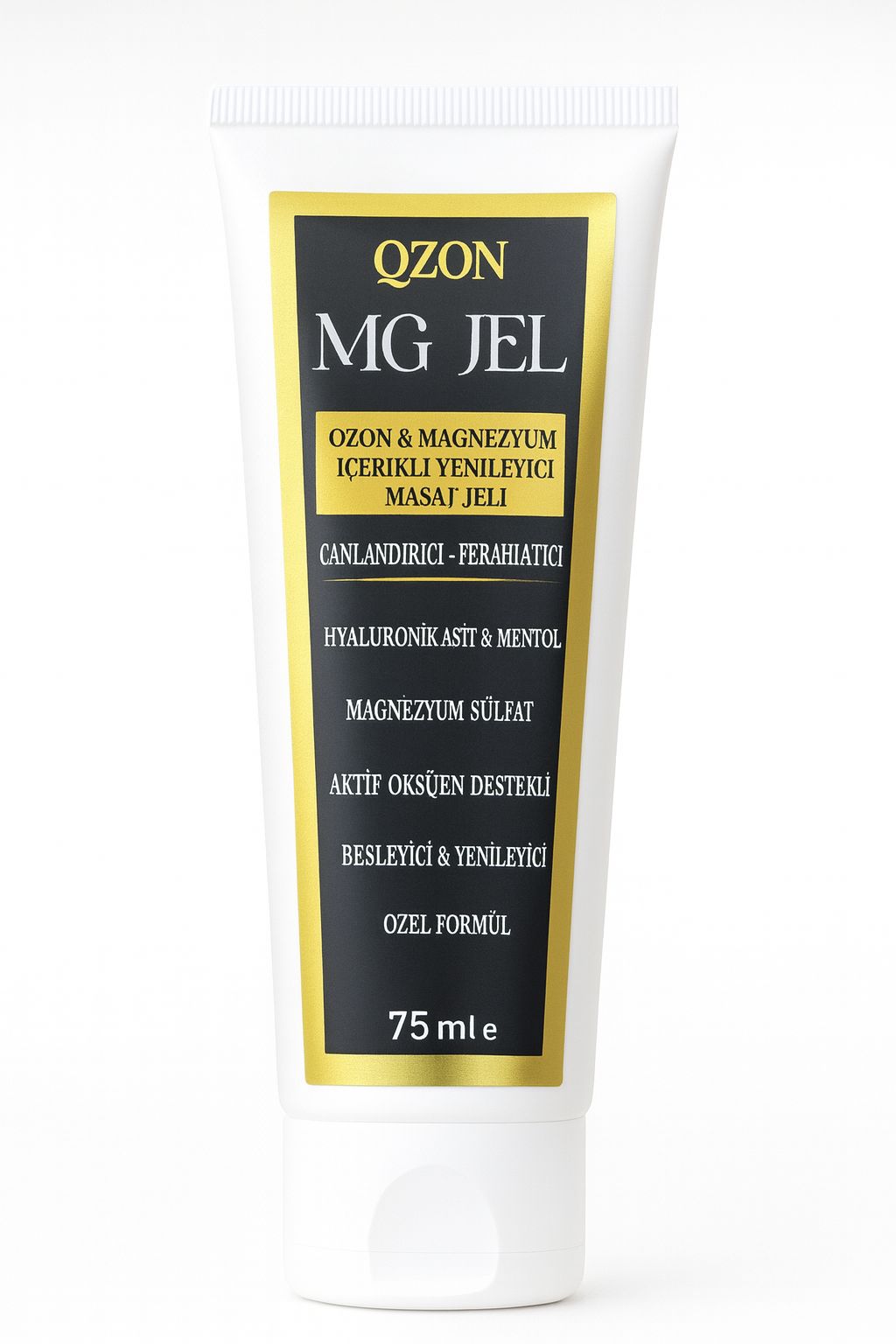 QZON MG Jel – Ozon & Magnezyumlu Yenileyici Masaj Jeli 100ML