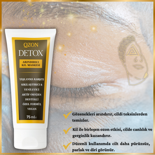 QZON Detox – Arındırıcı Kil Maskesi 75ML