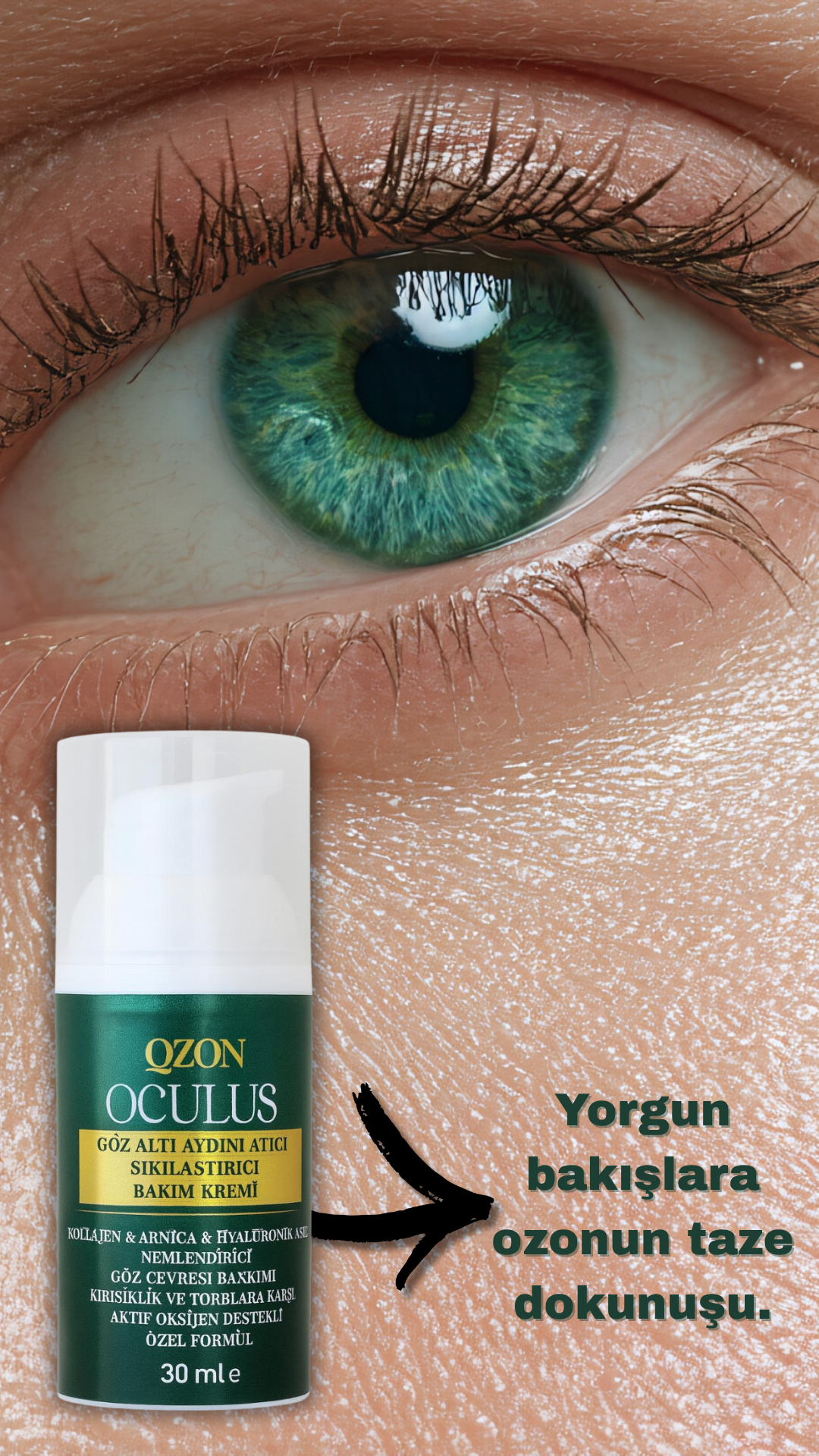 QZON Oculus – Göz Altı Aydınlatıcı & Sıkılaştırıcı 30ML