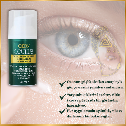 QZON Oculus – Göz Altı Aydınlatıcı & Sıkılaştırıcı 30ML
