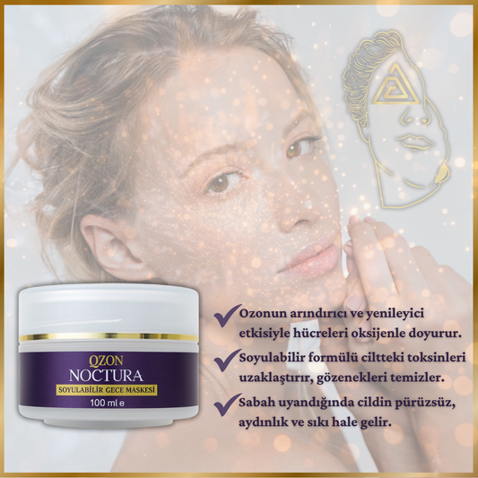 QZON Noctura – Soyulabilir Gece Maskesi 100ML